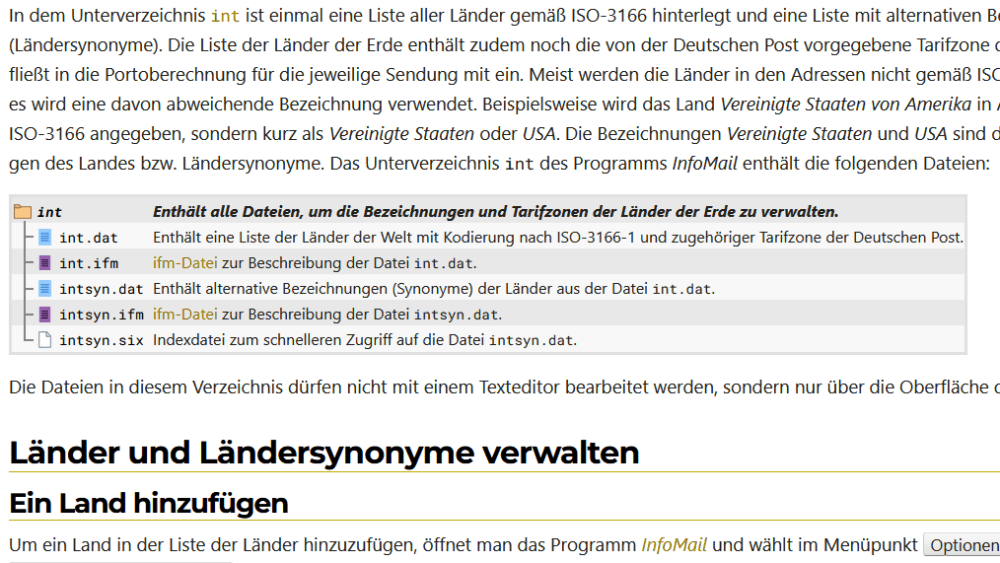 Beispiel einer Verzeichnisstruktur, welche über Vorlagen erzeugt werden kann.